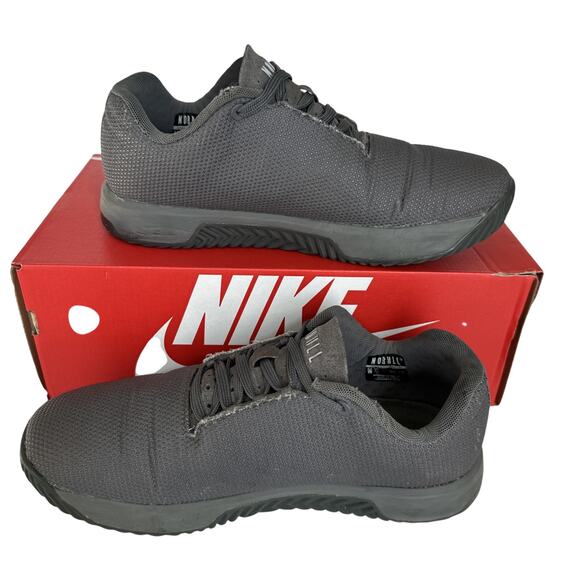 NO BULL MEN'S SIZE 8.5 Men/10 Women RIPSTOP TRAINER LOW SPACE GREY UNISEX - Picture 3 of 10